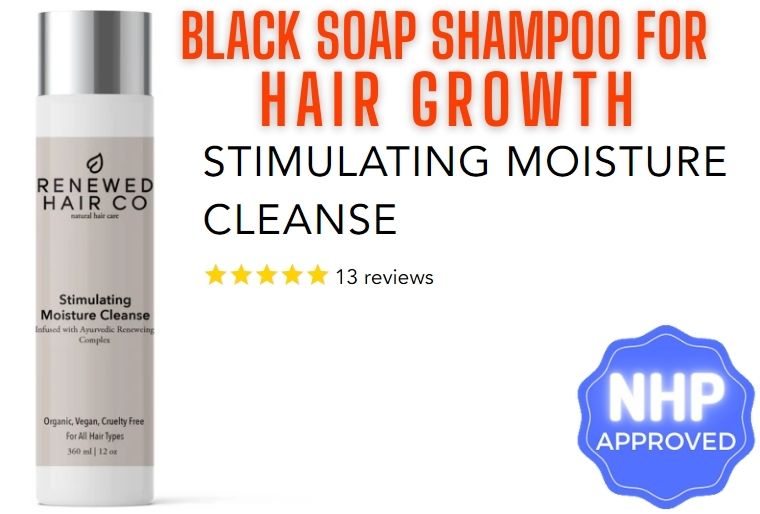 Black Soap Shampoo For Hair Growth