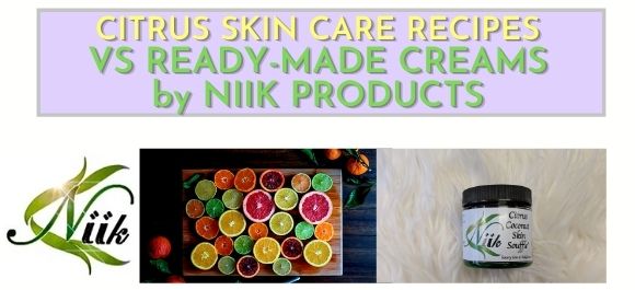 citric acid skin care recipes vs niiks products