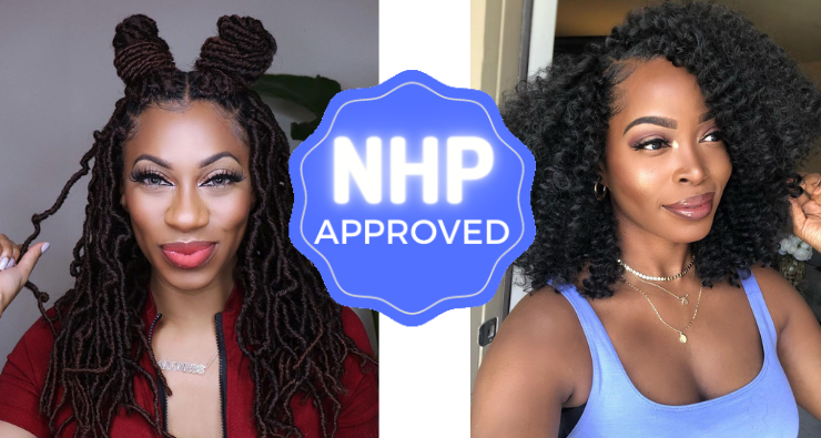 Crochet braids Black women NHP Approved