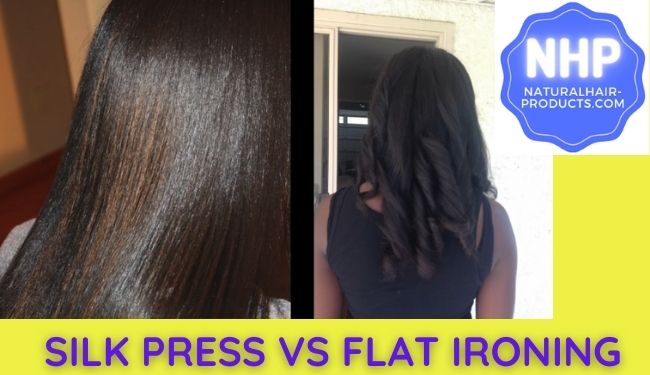 Difference Between Silk Press and Flat Iron. silk press vs flat iron
