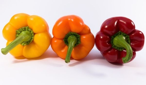 food for hair growth sweet peppers