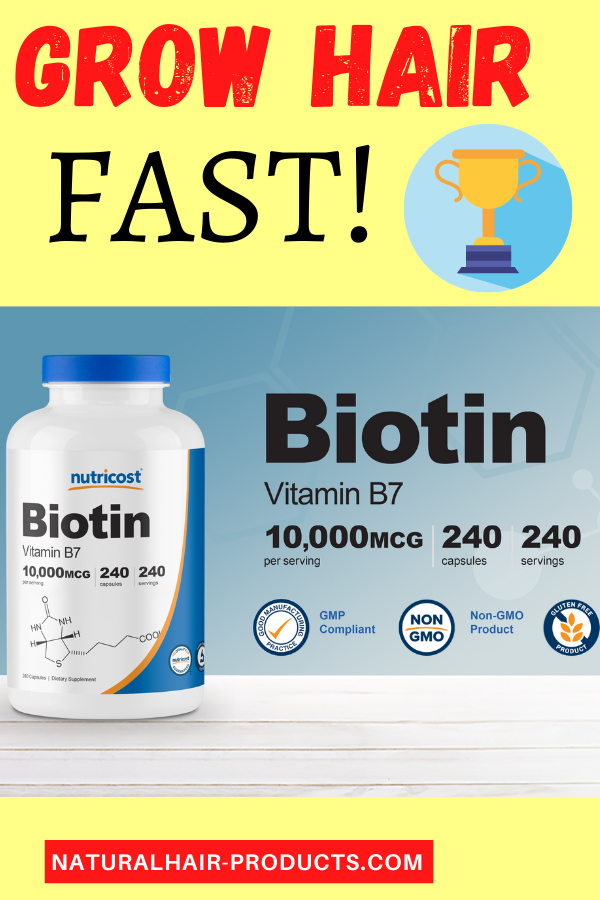 Nutricost Biotin B7 Hair Growth Vitamins