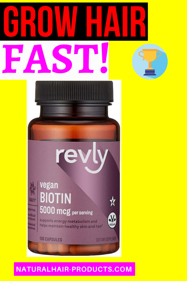 Hair Growth Vitamins with Biotin  Revly Vegan