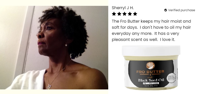 how to keep natural hair from drying out - Fro Butter reviews for moisture