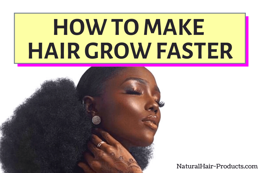 Learn how to make hair grow faster, naturally. Your hair growth is coming, you just need to see this NHP tips guide now, you'll quickly feel your h...