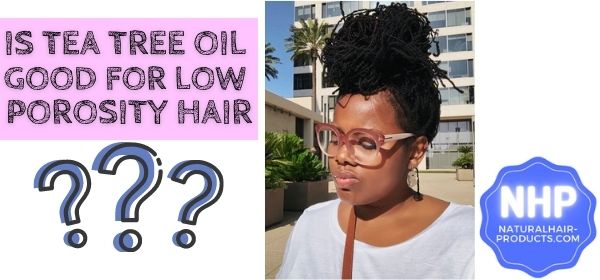 Is tea tree oil good for low porosity hair?