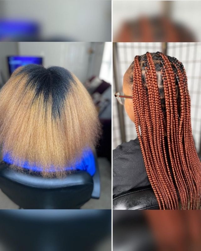 Medium Box Braid Hairstyles for Black Women & Girls. Short, medium, long knotless box braids hairstyles gallery. How to do Medium box braids...