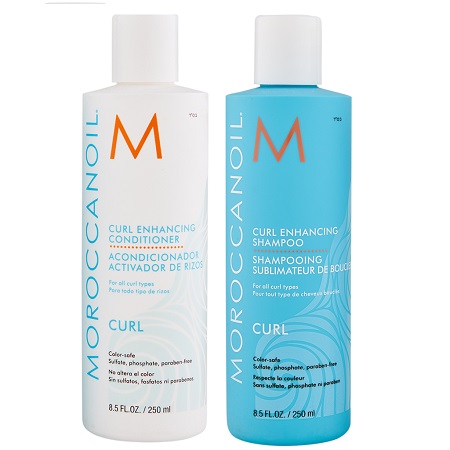 moroccanoil curl re-energizing spray Moroccan Oil Curl Enhancing Shampoo and Conditioner Review
