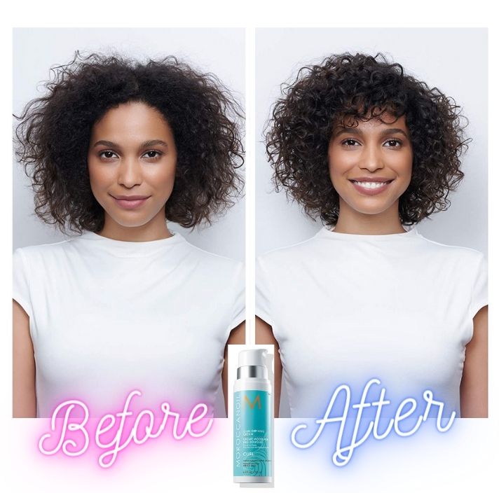 What does moroccan oil do to your hair even though not curly girly approved or friend for CGM method. Moroccanoil Curl Defining Cream