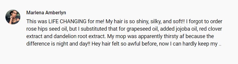 overnight hair oil treatment reviews life changing