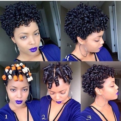 perm rod set for natural african american hairstyles pictures Flexirod curlers curly black products