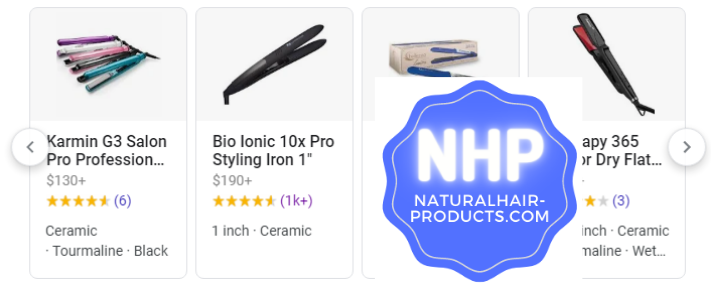 steam flat irons aren't as powerful as Bio Ionic 10x Pro Styling Irons 1"