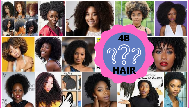 What is 4b hair texture type