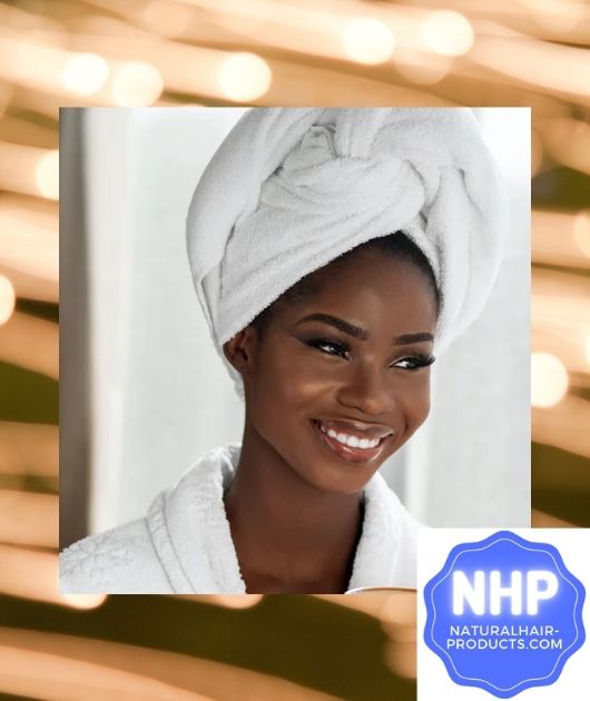 what to do after deep conditioning natural hair towel dry 4c afro hair